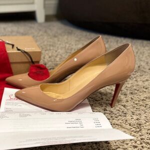 Christian Louboutin Pigalle 85 Nude